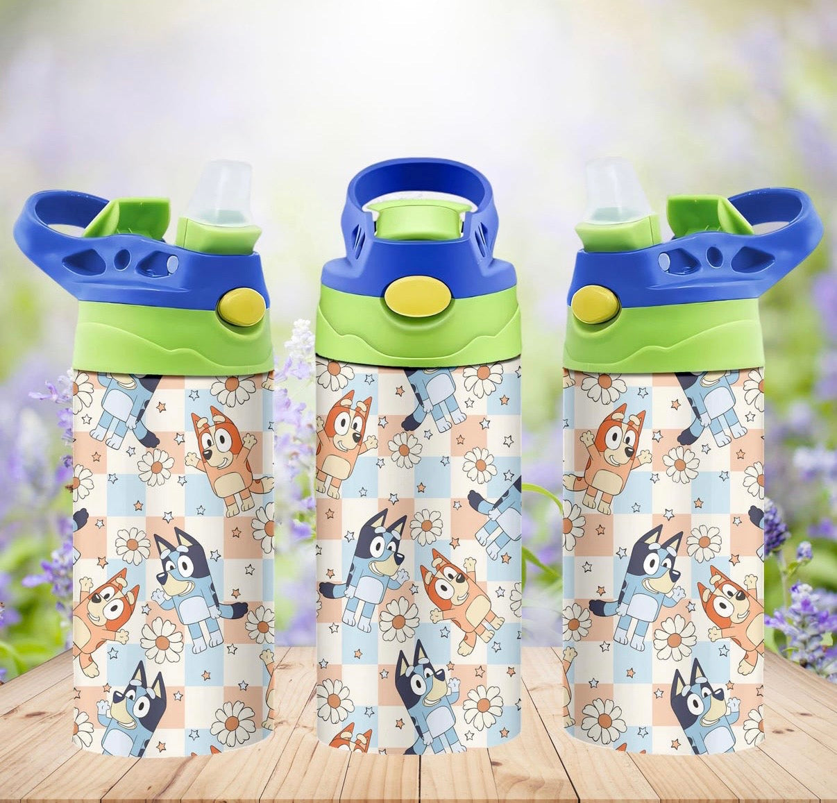 Blue Dog Floral