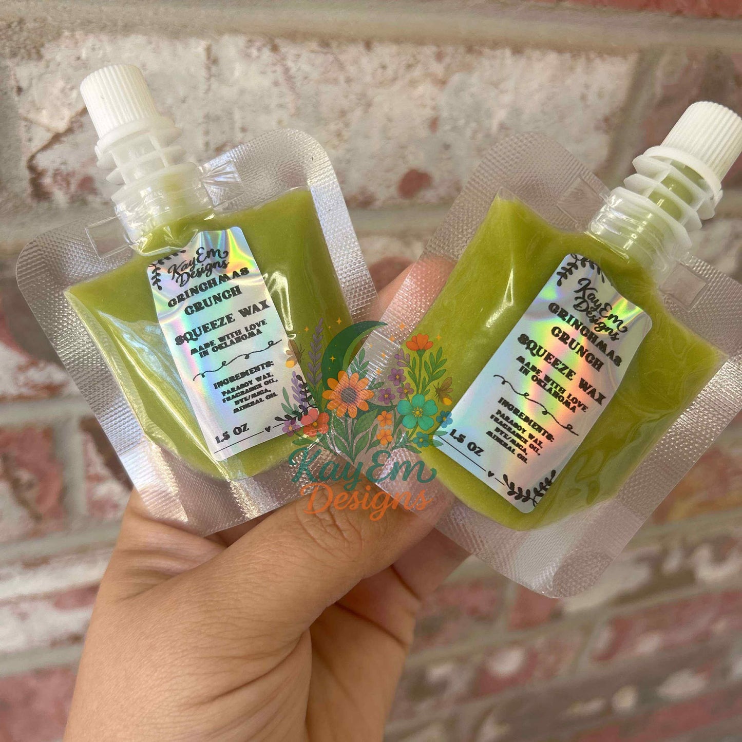 Green Guy Crunch Squeeze Wax