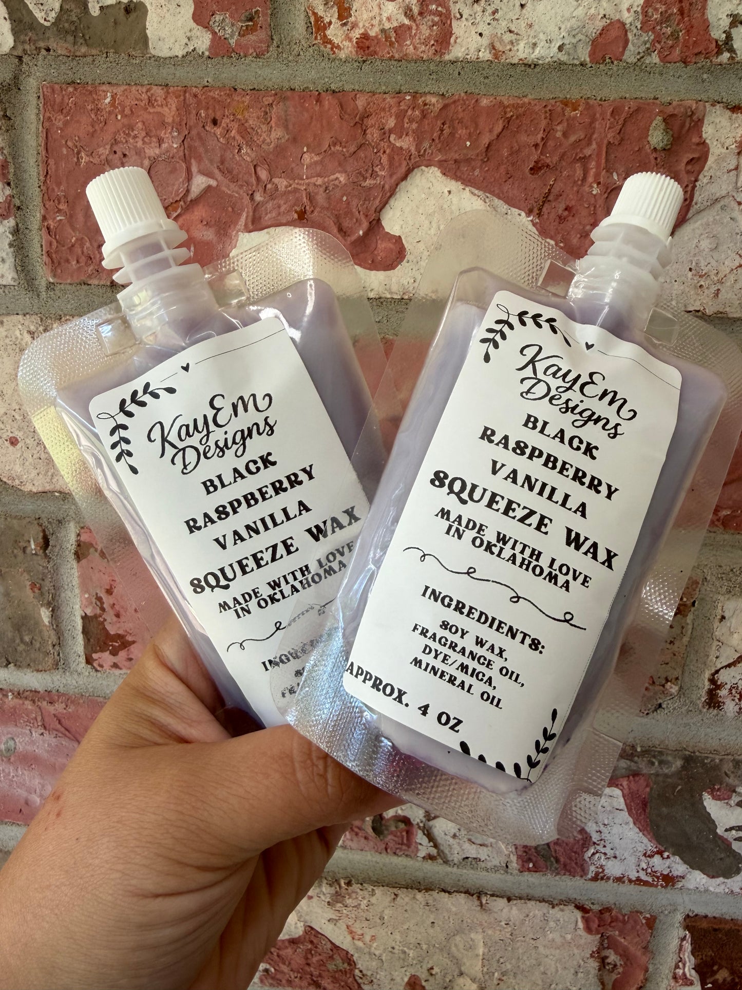 Black Raspberry Vanilla Squeeze Wax