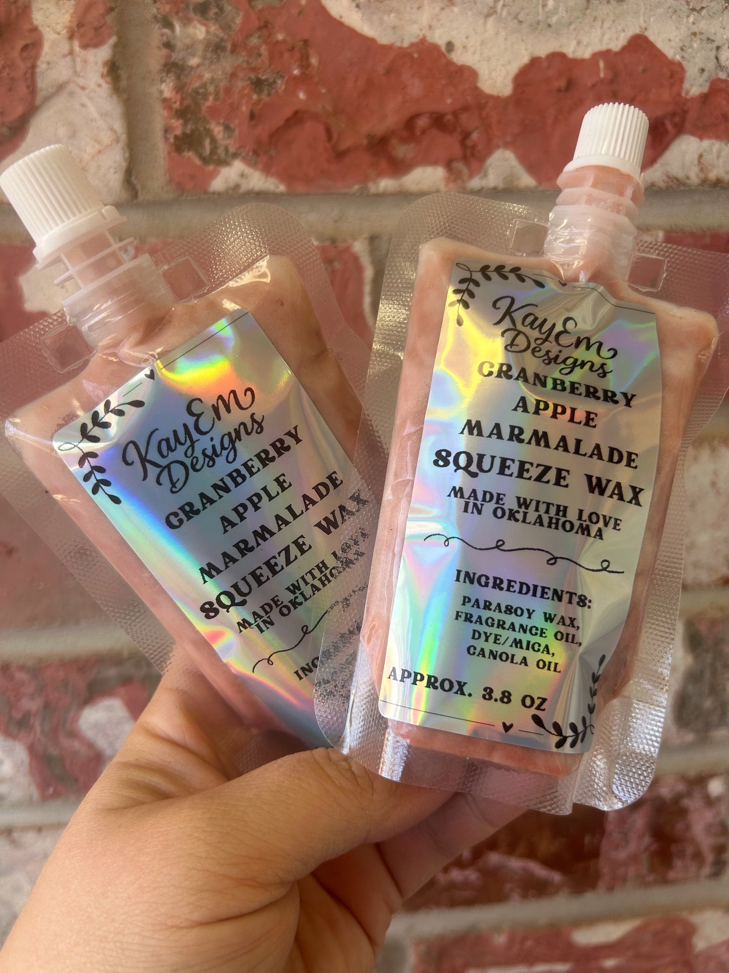 Cranberry Apple Marmalade Squeeze Wax