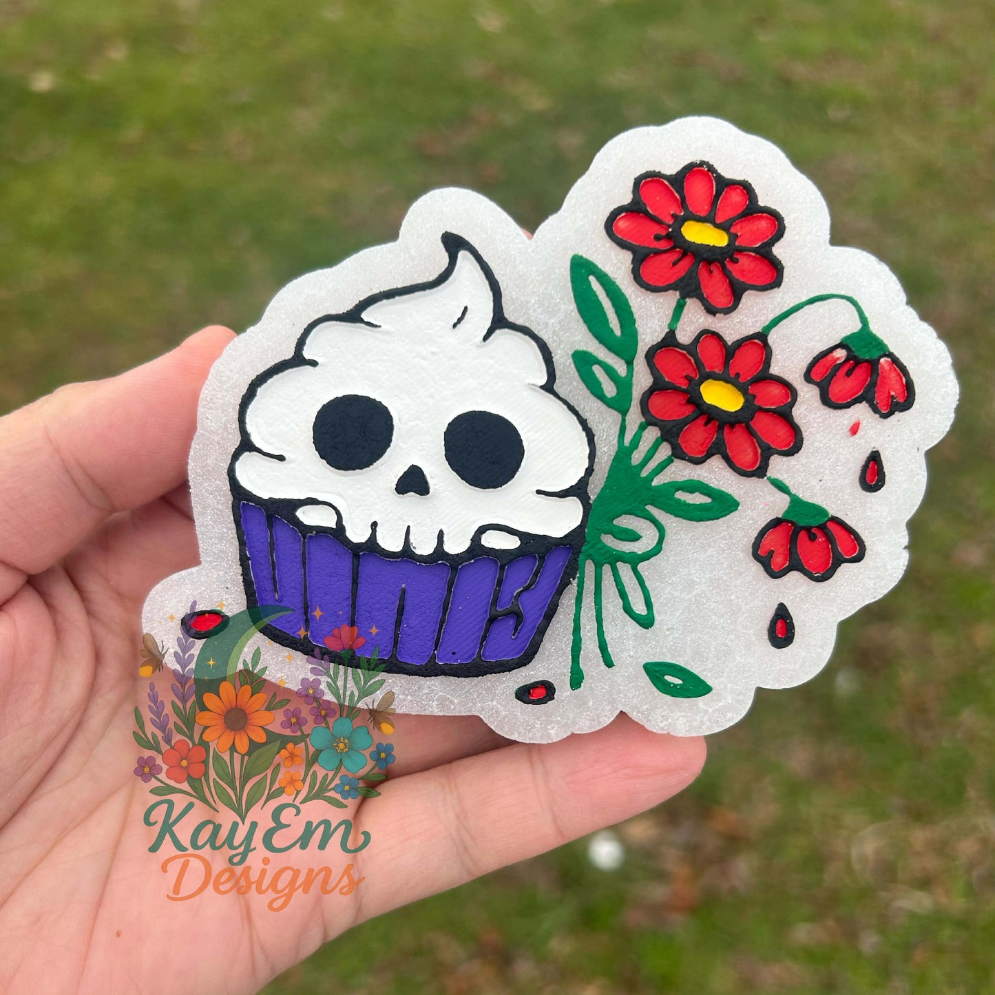 Skully Cupcake