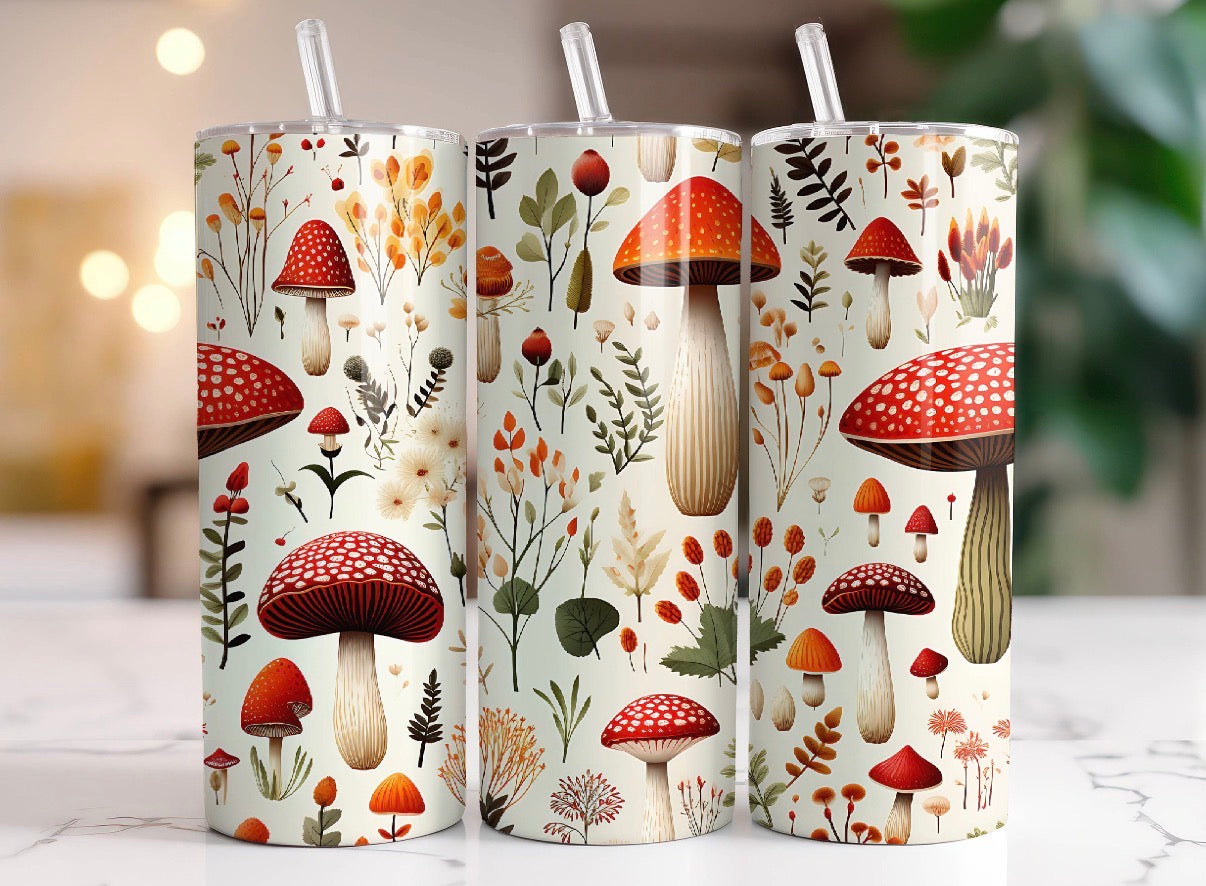 Red Mushrooms (sublimation)