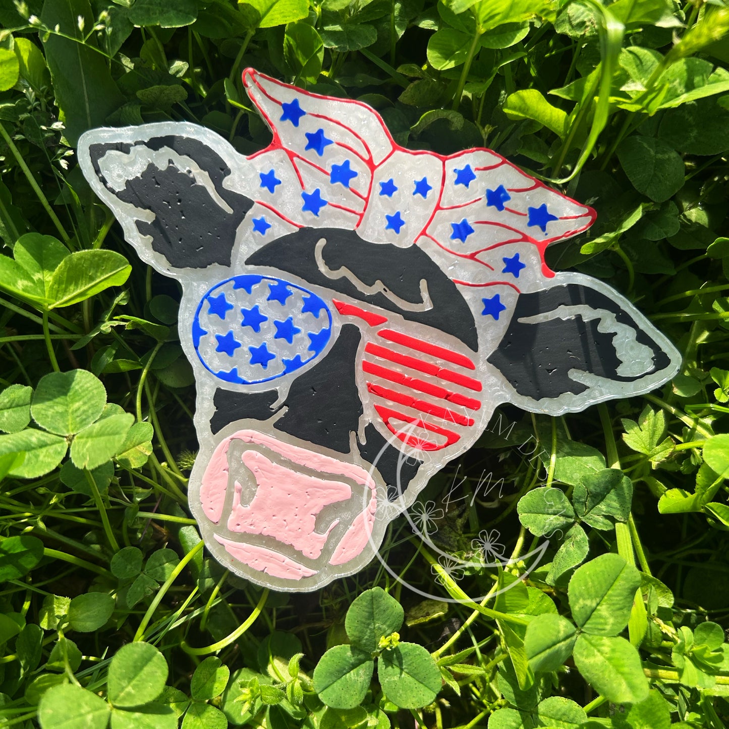 Patriotic Cow