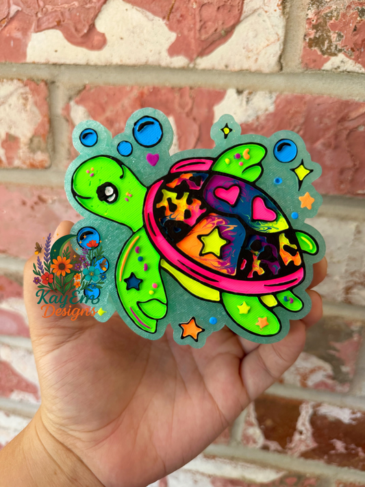 Neon Turtle