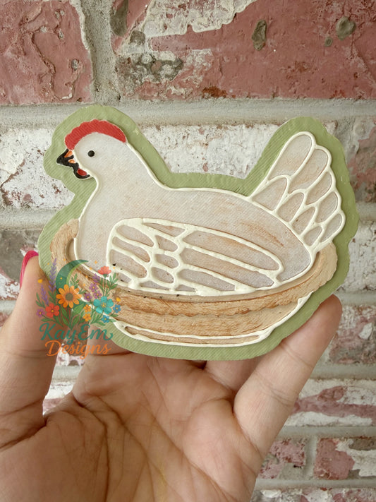 Hen on a Nest