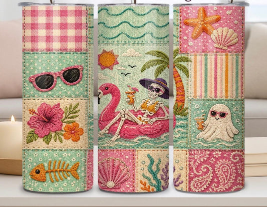 Flamingo Patchwork