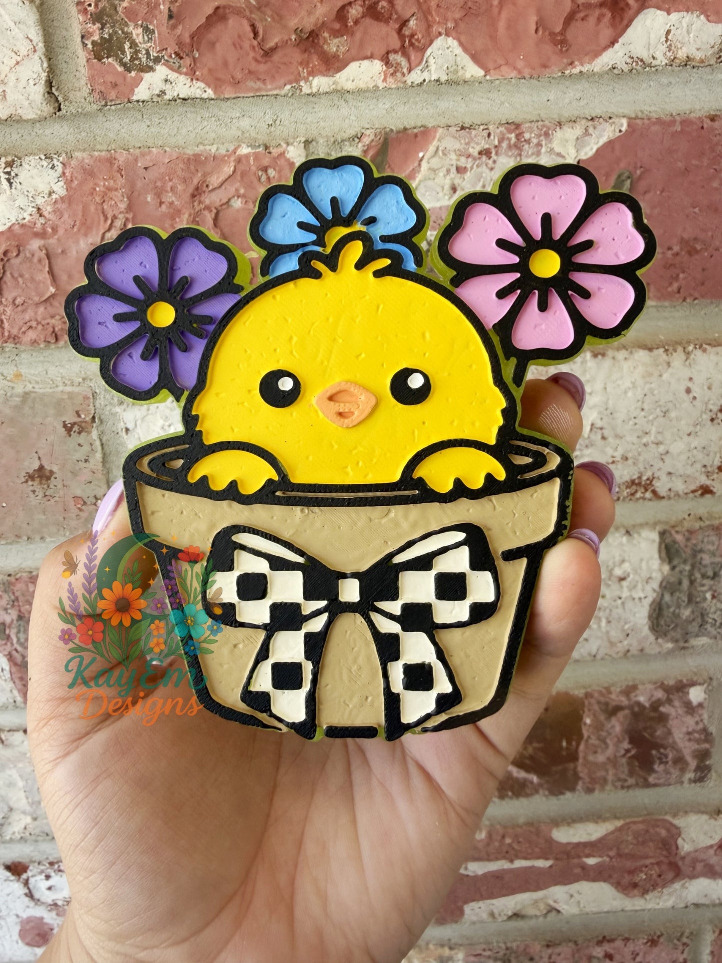 Chick Flower Pot