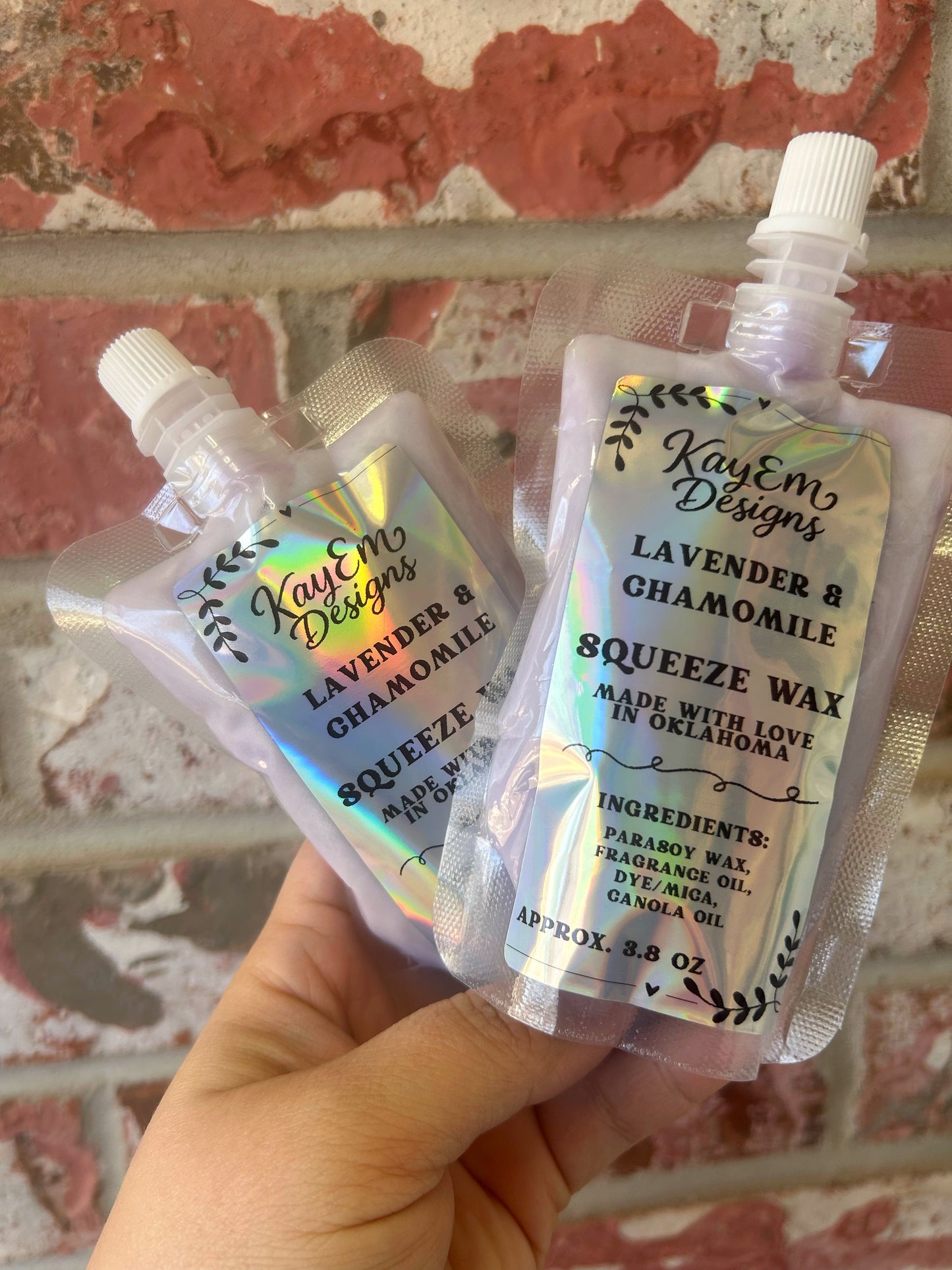 Lavender & Chamomile Squeeze Wax