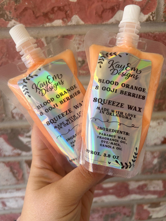 Blood Orange & Goji Berry Squeeze Wax