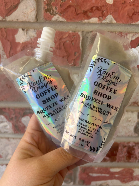 Coffee Shop Squeeze Wax
