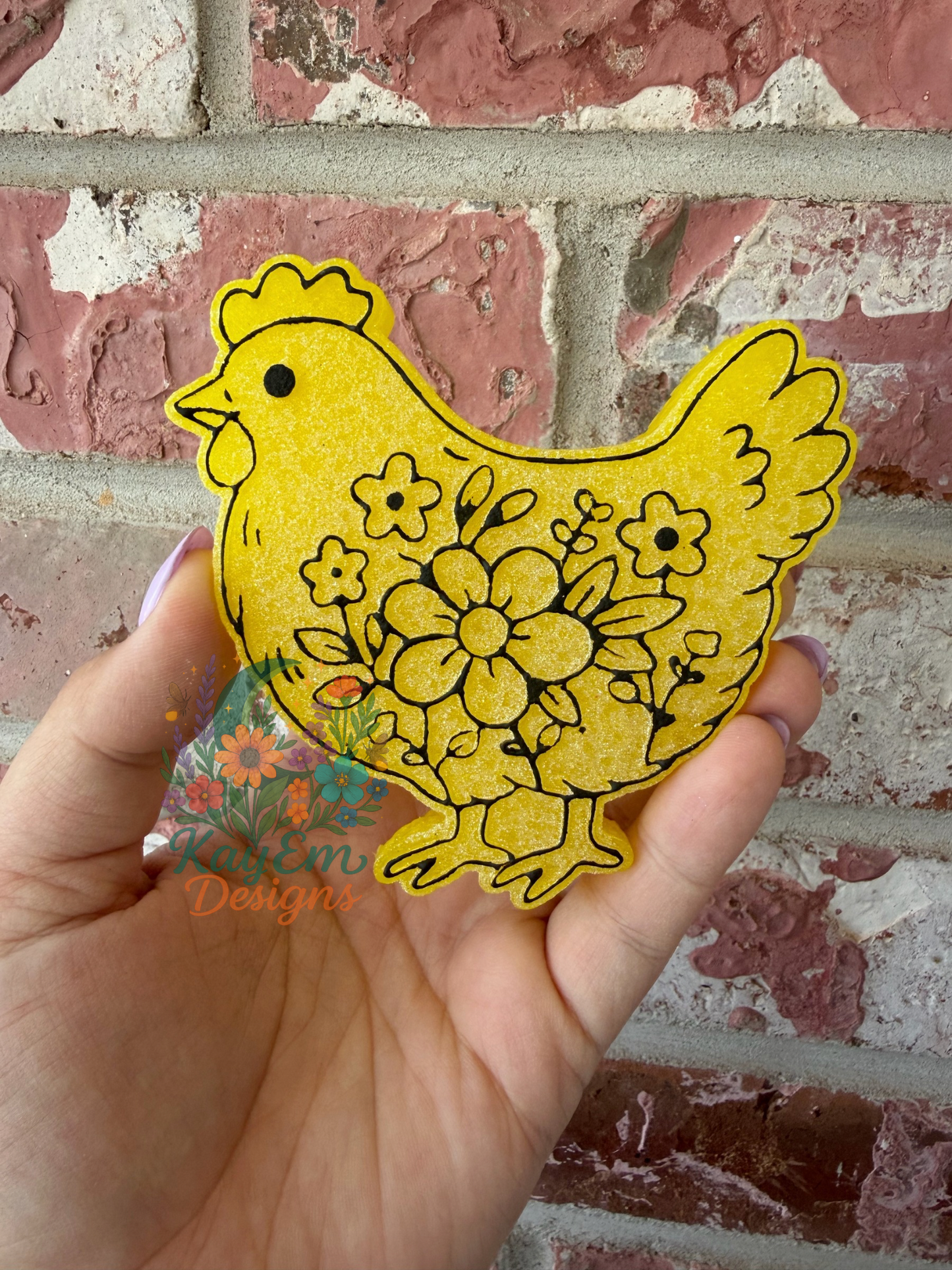Floral Chicken