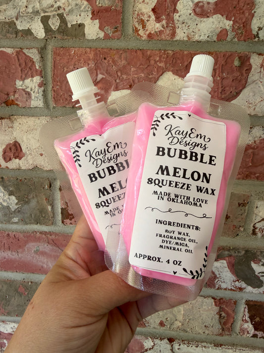 BubbleMelon Squeeze Wax