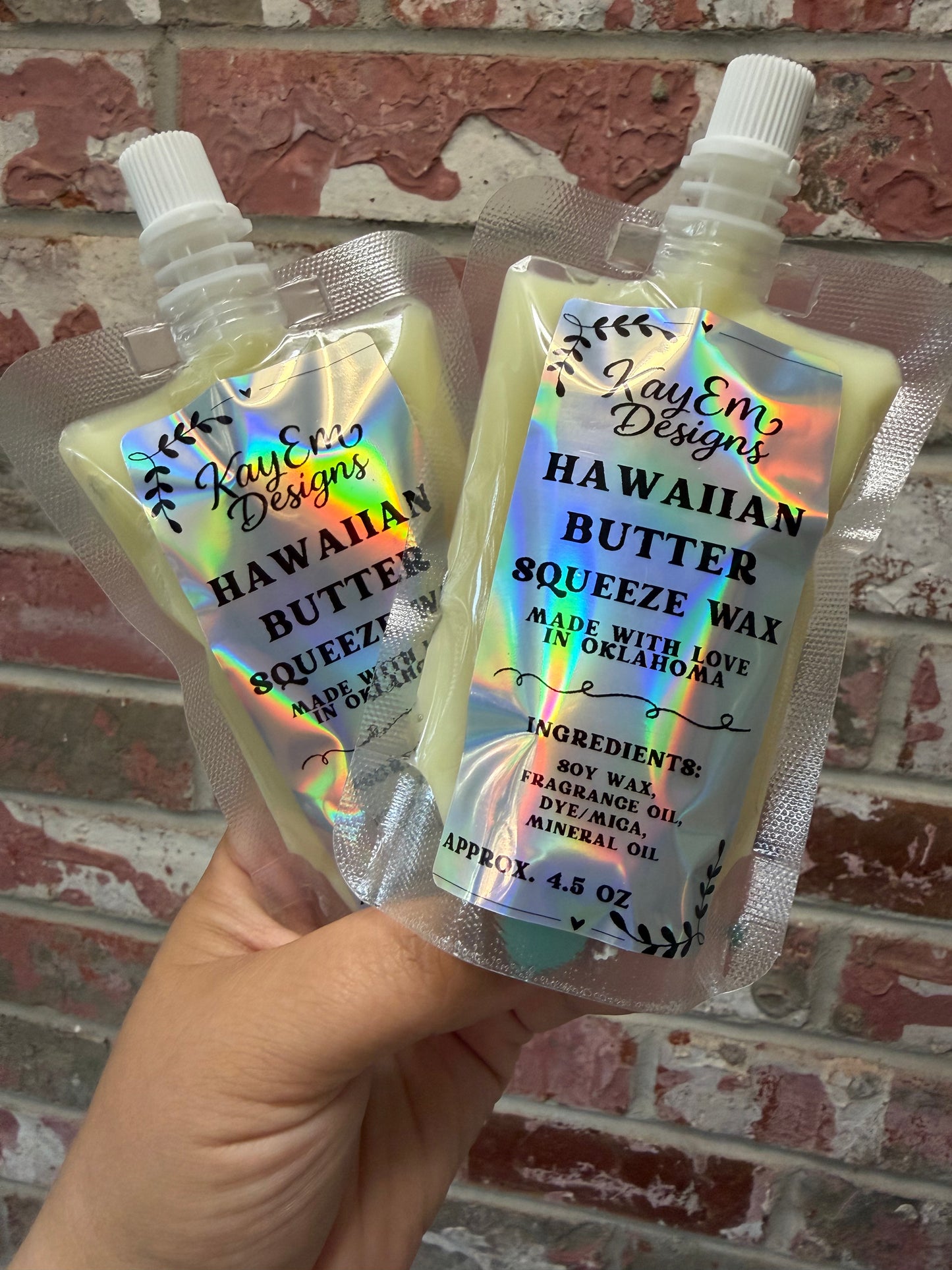Hawaiian Butter Squeeze Wax